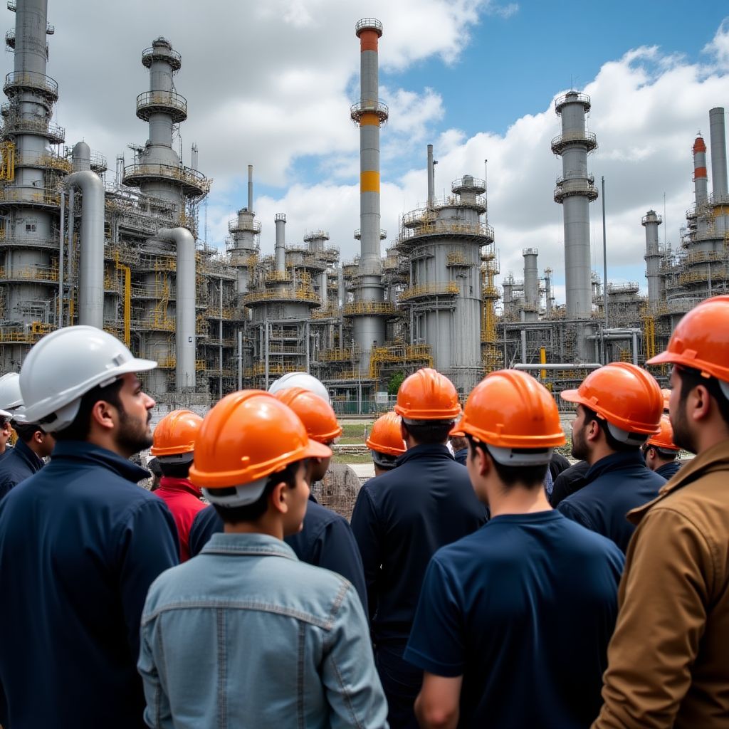 Visita técnica a refinería